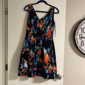 Calvin Klein Dress. Multicolor.